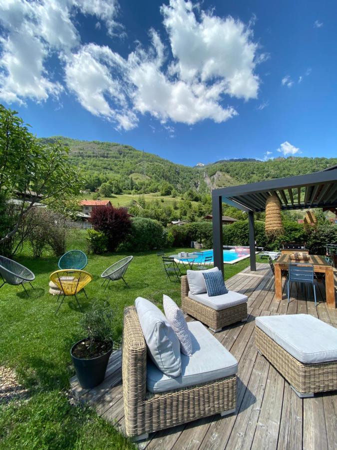 Grand chalet à la montagne Bourg-Saint-Maurice Esterno foto