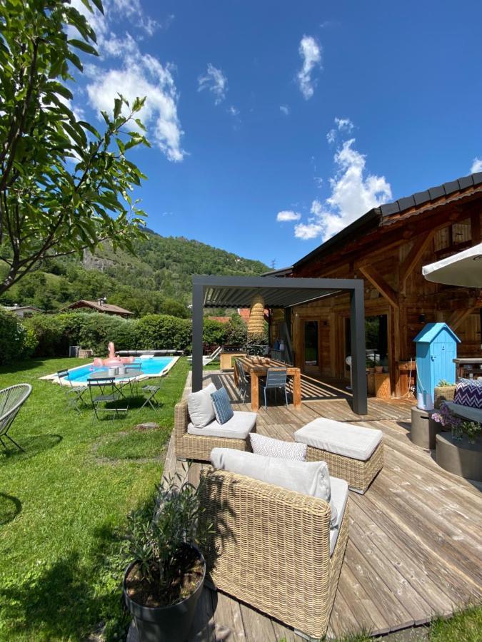 Grand chalet à la montagne Bourg-Saint-Maurice Esterno foto