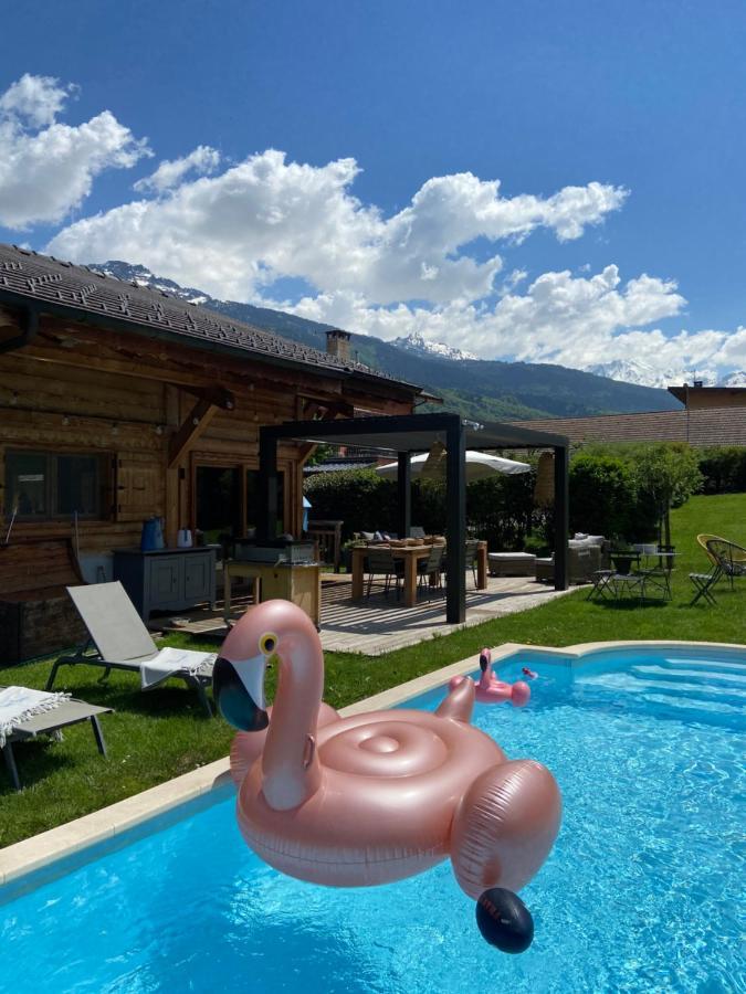 Grand chalet à la montagne Bourg-Saint-Maurice Esterno foto