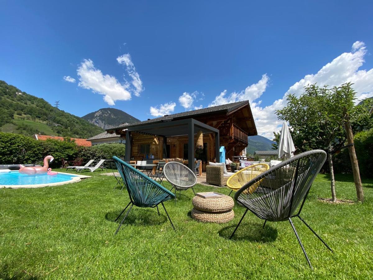 Grand chalet à la montagne Bourg-Saint-Maurice Esterno foto