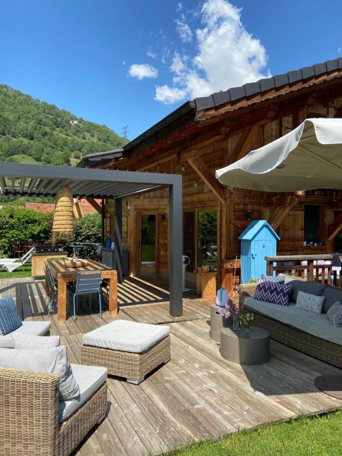 Grand chalet à la montagne Bourg-Saint-Maurice Esterno foto
